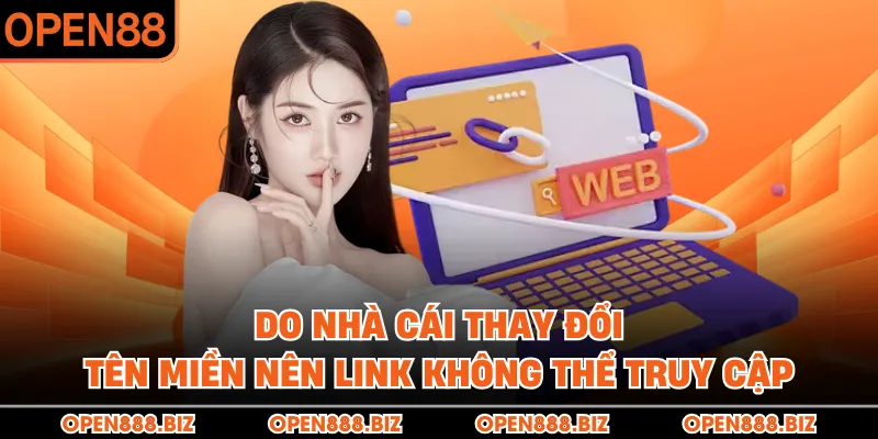 Do nhà cái thay đổi tên miền nên link không thể truy cập Do nhà cái thay đổi tên miền nên link không thể truy cập