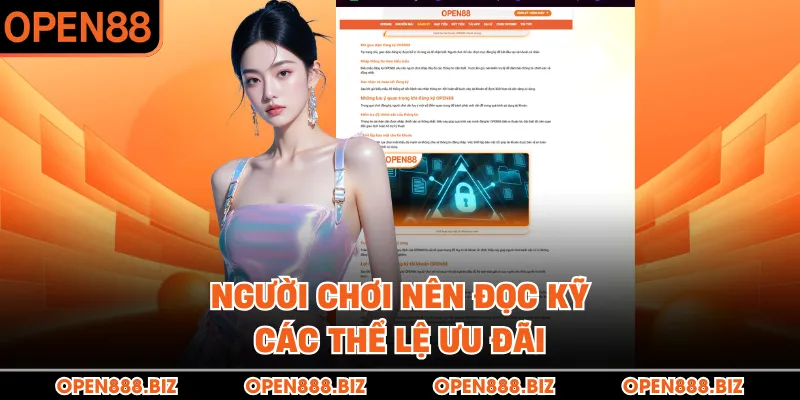 Người chơi nên đọc kỹ các thể lệ ưu đãi Người chơi nên đọc kỹ các thể lệ ưu đãi