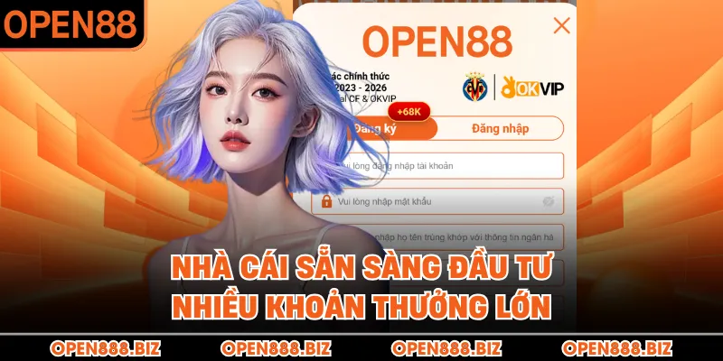 Nhà cái sẵn sàng đầu tư nhiều khoản thưởng lớn Nhà cái sẵn sàng đầu tư nhiều khoản thưởng lớn